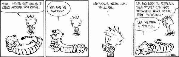 Calvin and Hobbes